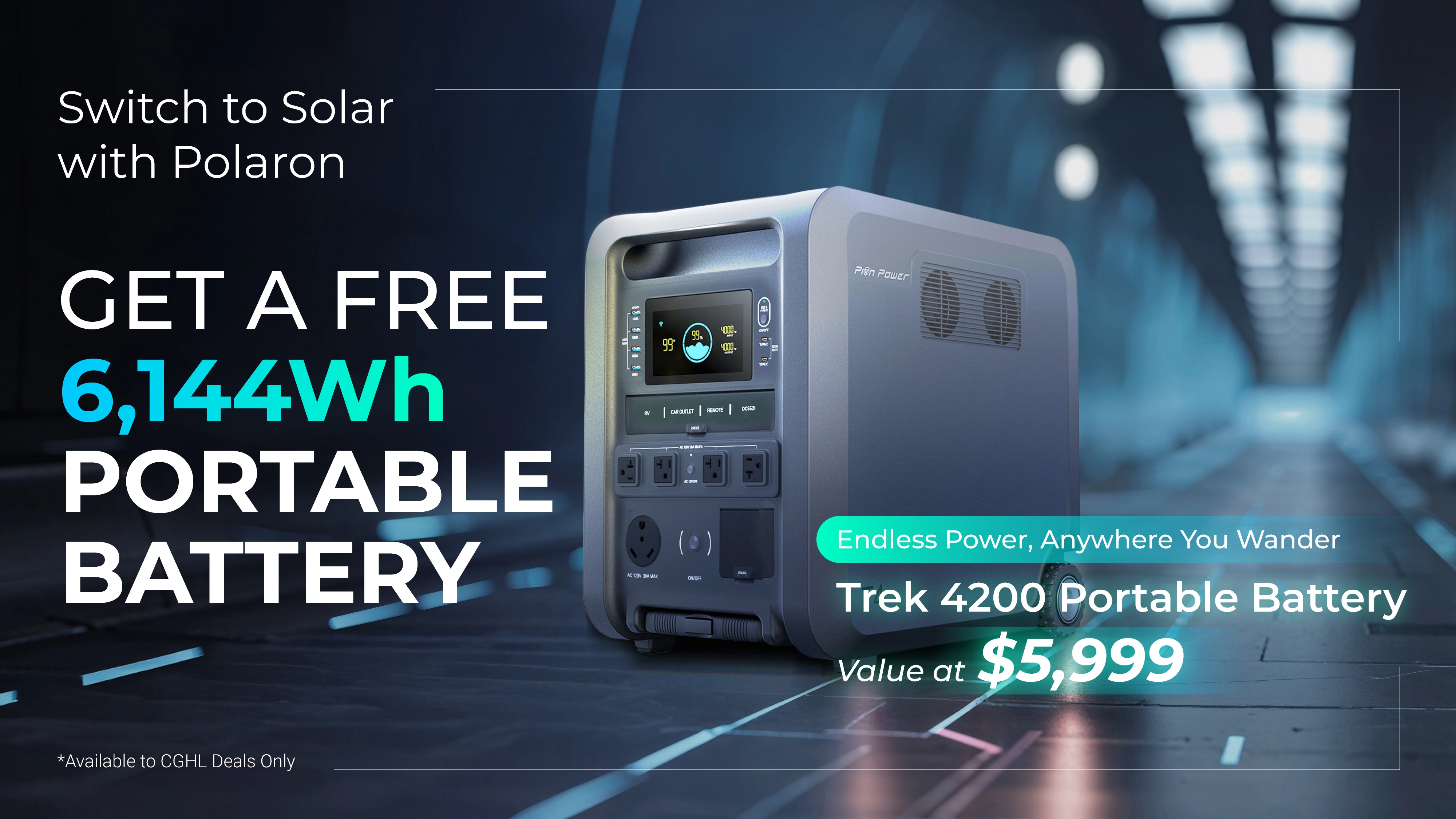 Free Portable Battery Giveaway for New Residential Solar Installations